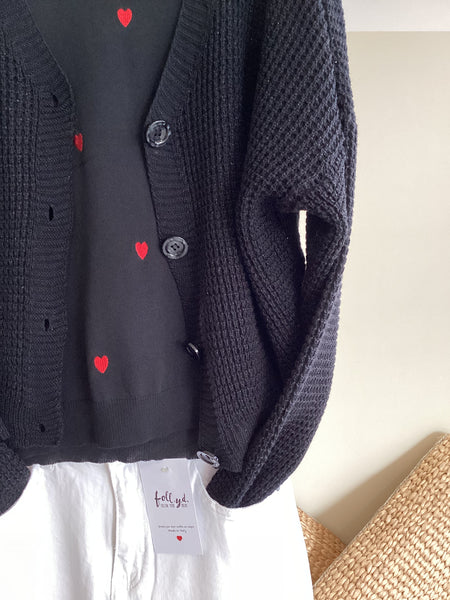 Cardigan filo 4 bottoni microfilo luccicante misto cotone tg UNICA