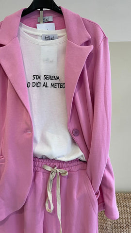 T-shirt message by Foll.y.d. Tg unica